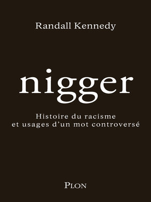 cover image of Nigger